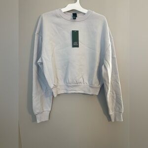 Wild Fable White Crew Neck Sweater
